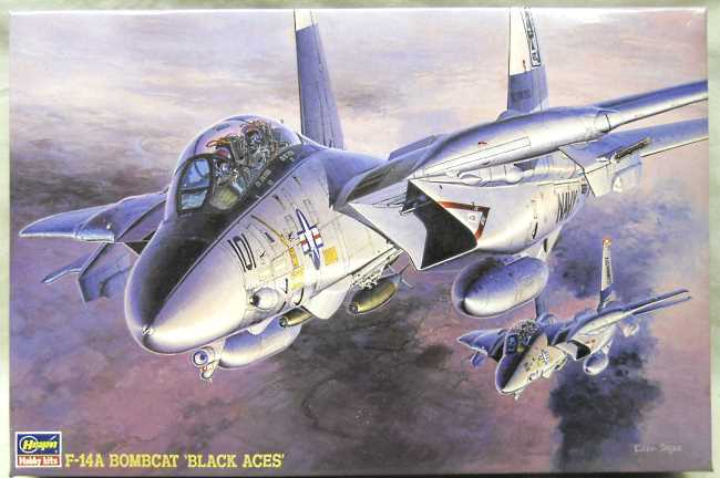Hasegawa 1/72 Grumman F-14A Bombcat Black Aces, SP97 plastic model kit
